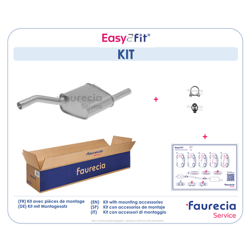 FAURECIA NACHSCHALLDAEMPFER FS30546 - ATU