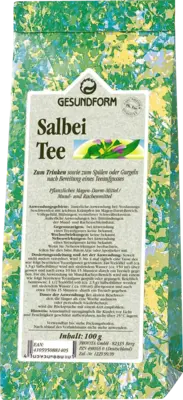 GESUNDFORM Salbeiblätter Tee  100 g  Tee