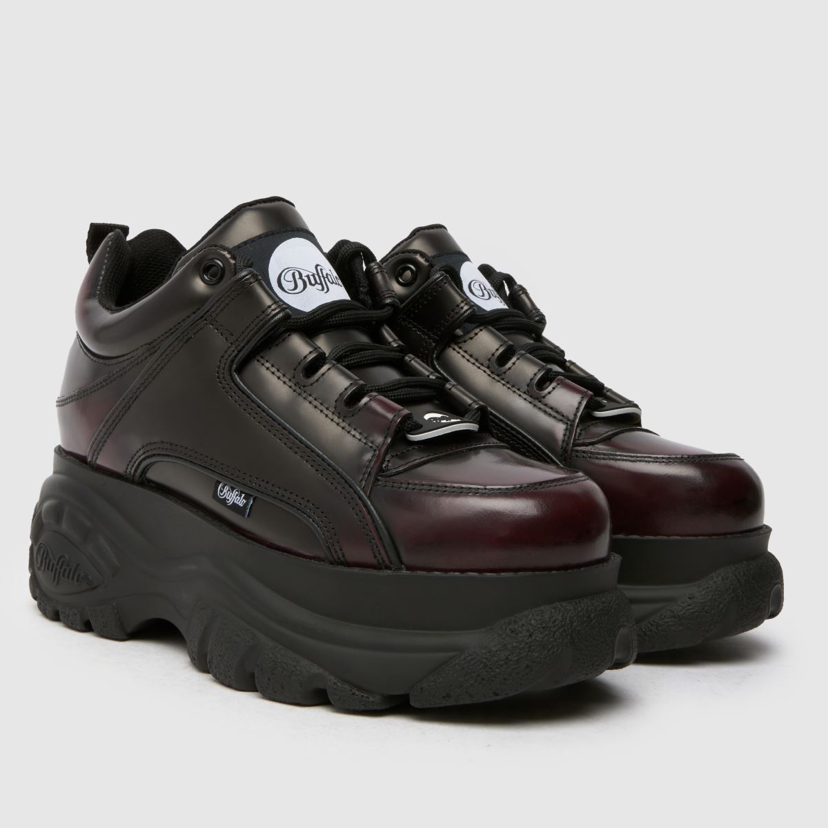 Buffalo London – Röda klassiska låga sneakers