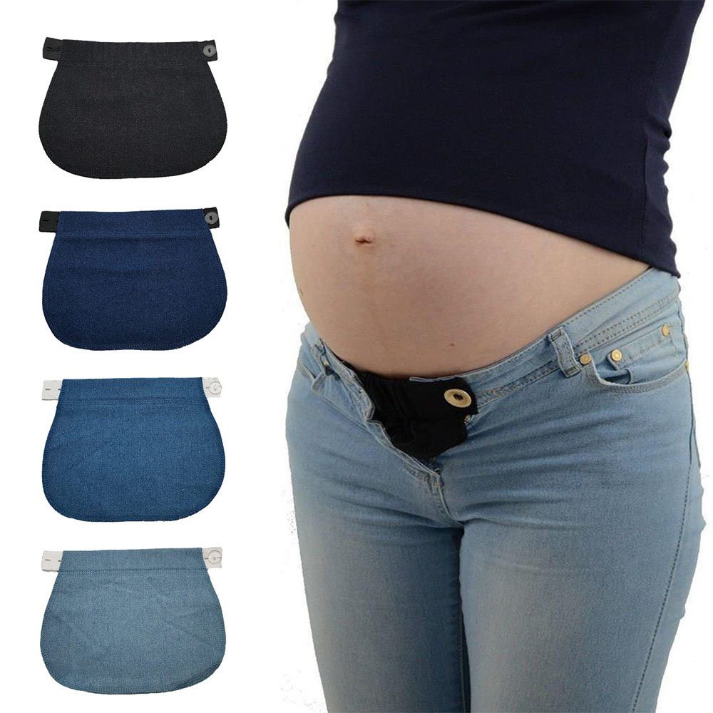 KOMIRO Hosenträger Jeansgürtel Verstellbare Hosenverlängerungsgürtel 4 Stück (4-St)