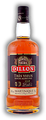 Dillon Rhum Très Vieux VSOP Dillon Rhum Très Vieux VSOP  0,7	 Liter - Vol 43%