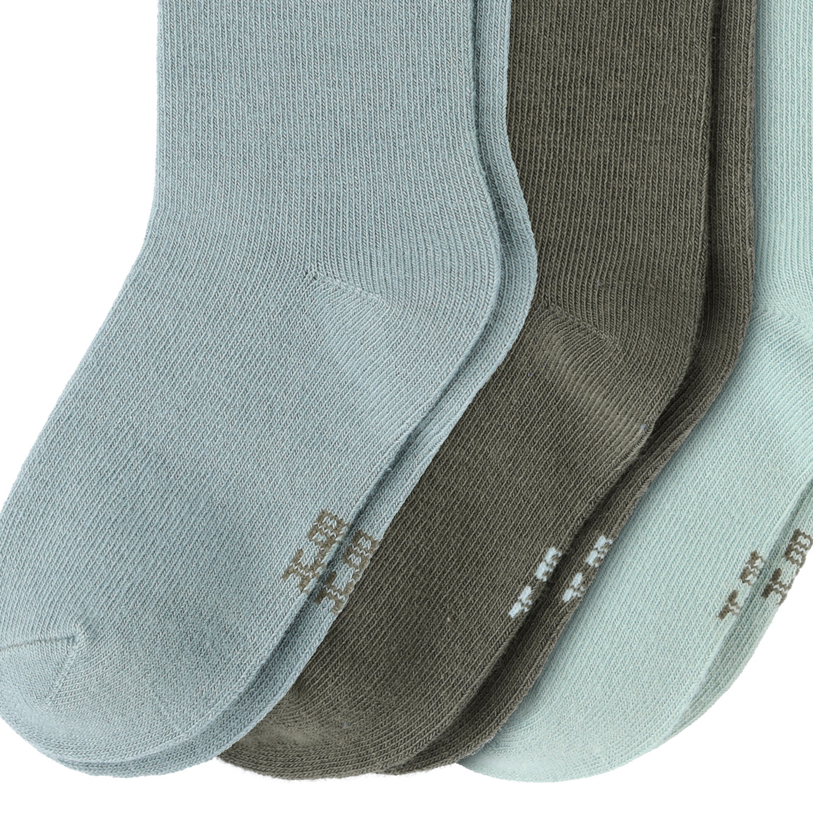 3 Paar Baby Socken unifarben