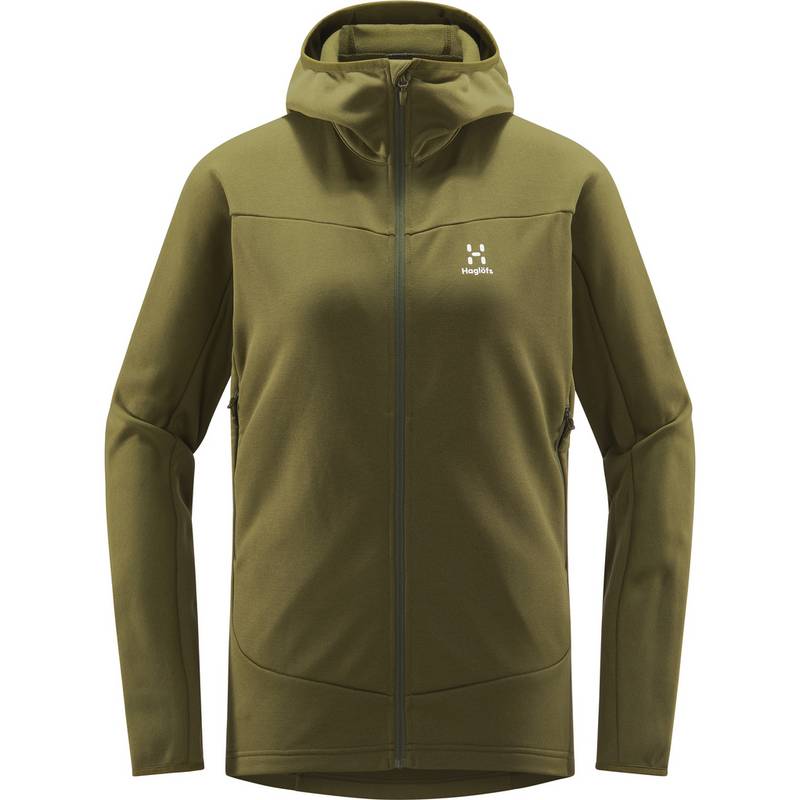 Haglöfs Frost Mid HoodHood Fleecejacke Damen