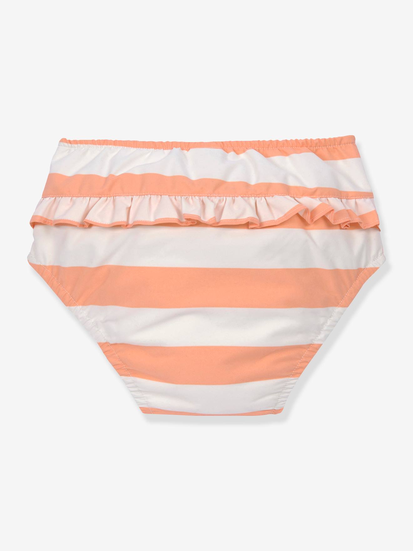 Maillot de bain couche LÄSSIG rayé blanc