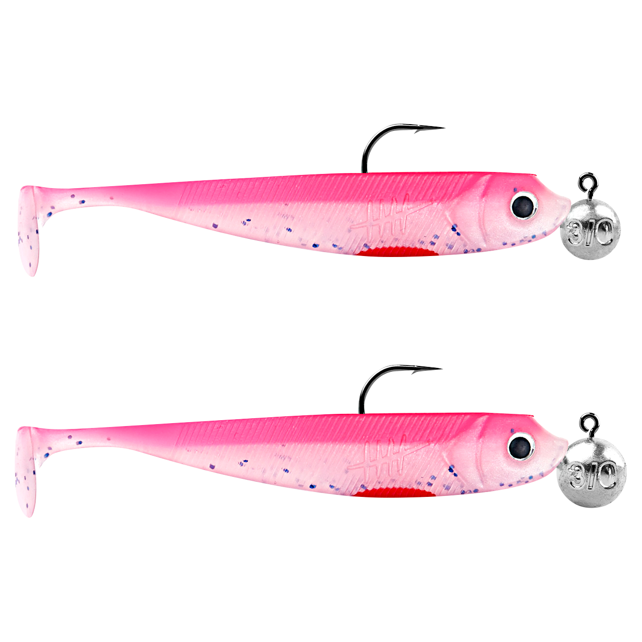 Lieblingsköder Gummifisch Zanderköder (10 cm, Actionpack Pinky)