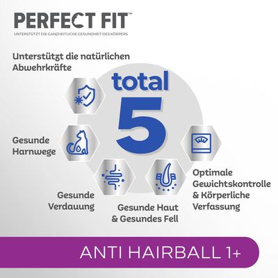 Perfect Fit Anti Hairball 1+ reich an Huhn