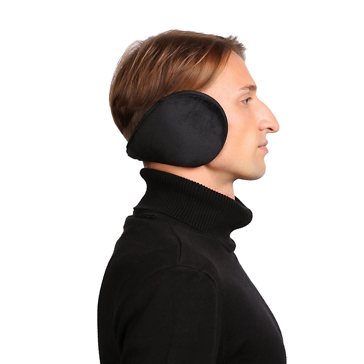 FeelGlad Ohrenwärmer Ohrwärmer für Männer & Frauen Klassische Fleece Unisex Winter warme faltbar