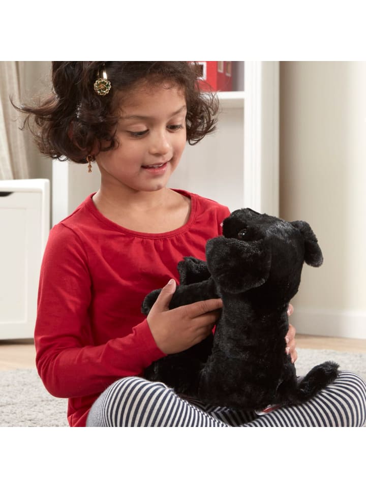 Melissa & Doug Schwarze Benson Labrador-Welpe 25,4 cm- ab 3 Jahren günstig kaufen onesize