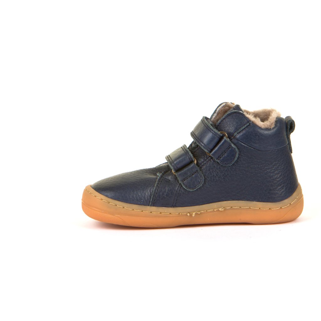 Froddo G3110195-K Blue blaue gefütterte Winterbarfußschuhe