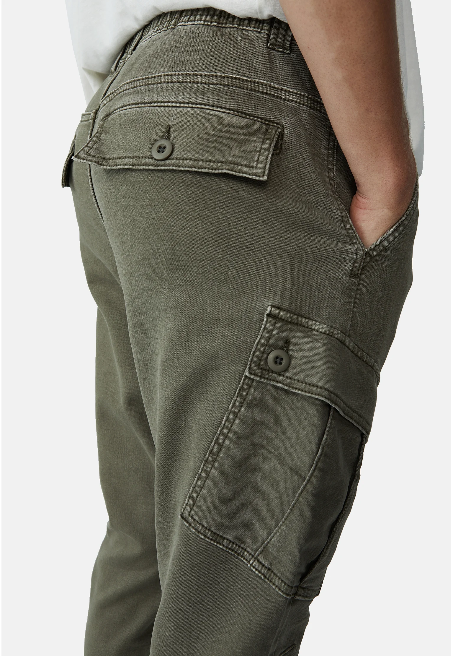 Pantalones cargo Cotton On MILITAR