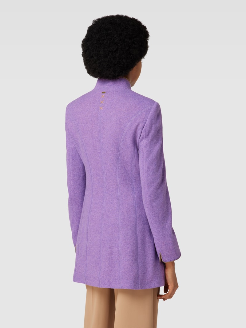 Blazer mit Stehkragen in flieder