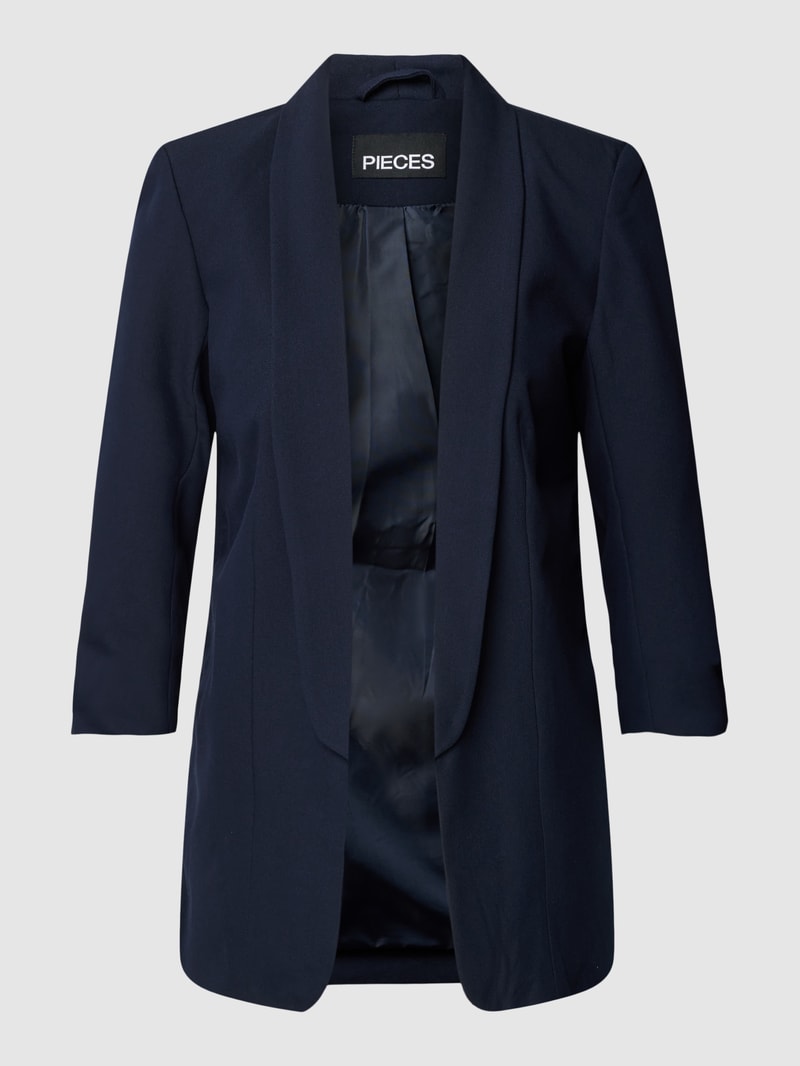 Blazer mit Viskose-Anteil Modell 'BOSELLA' in dunkelblau