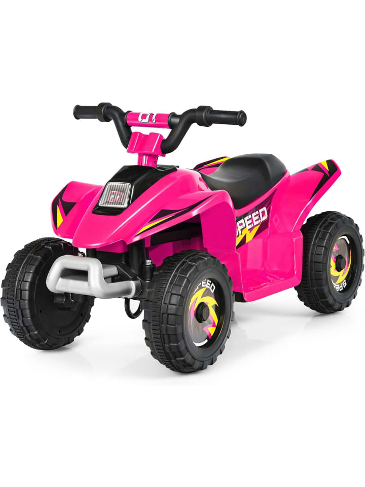 COSTWAY 6V Elektro Quad ab 3 Jahren in Rosa günstig kaufen 40 cm