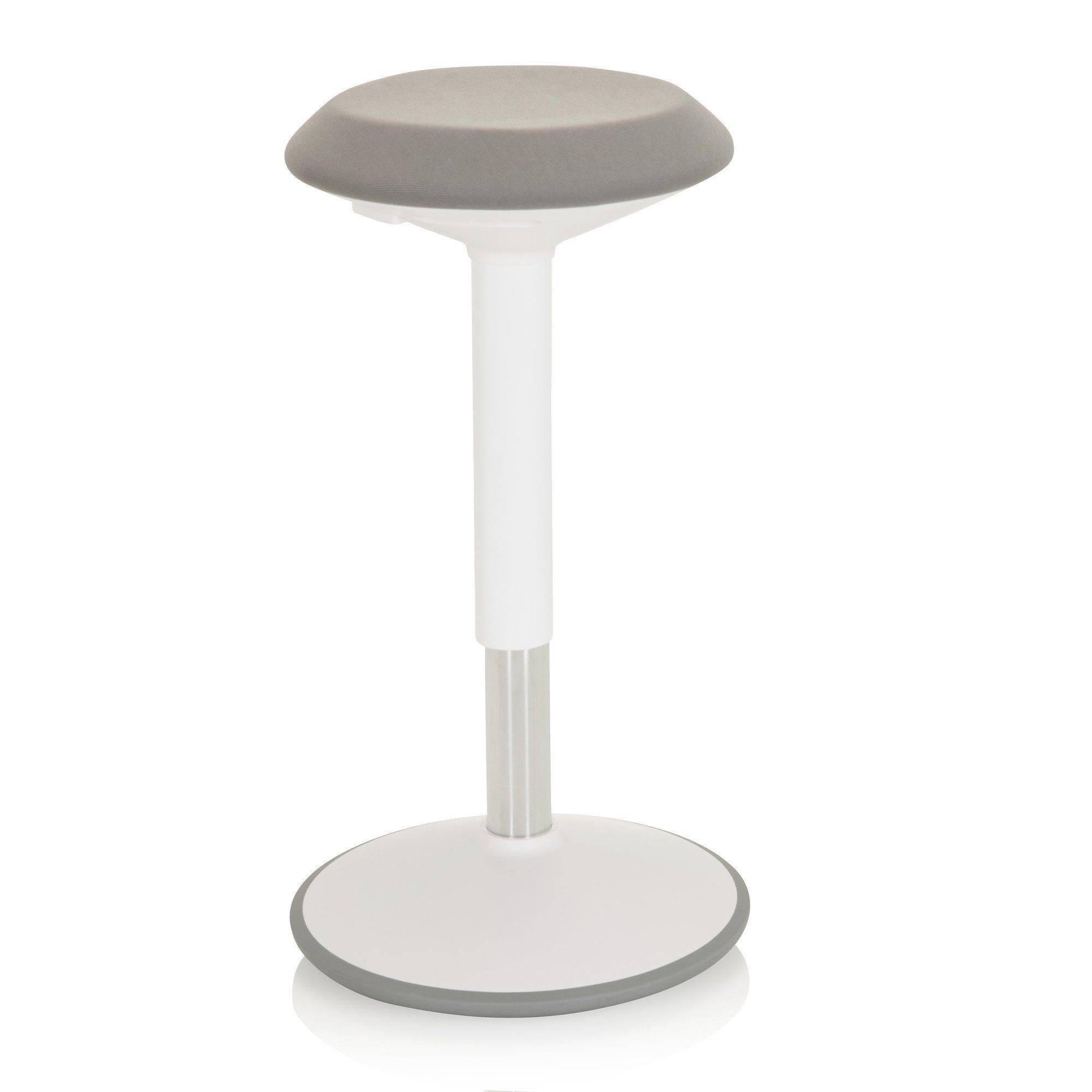 hjh OFFICE Stehhilfe Stehhilfe BALANCE SIT III W Stoff ohne Armlehnen, Hocker, Bürohocker