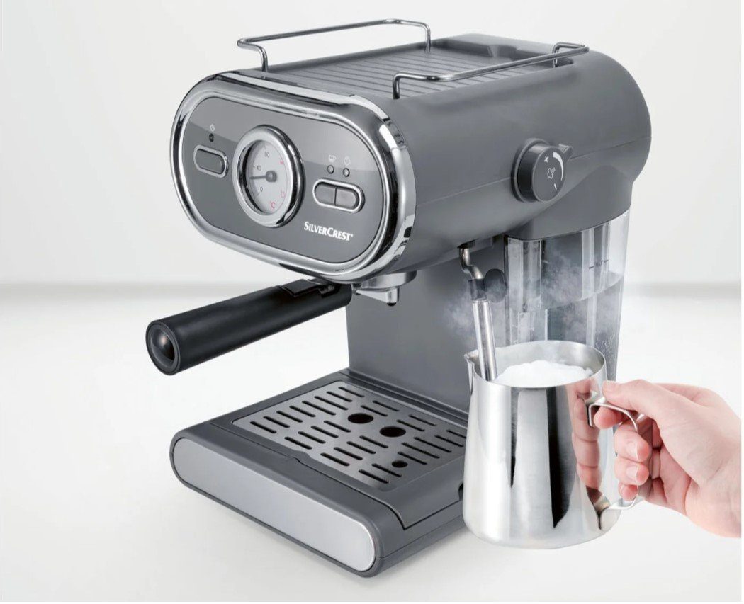 SilverCrest Espressomaschine Espressomaschine SEM 1100 D3 1100 W