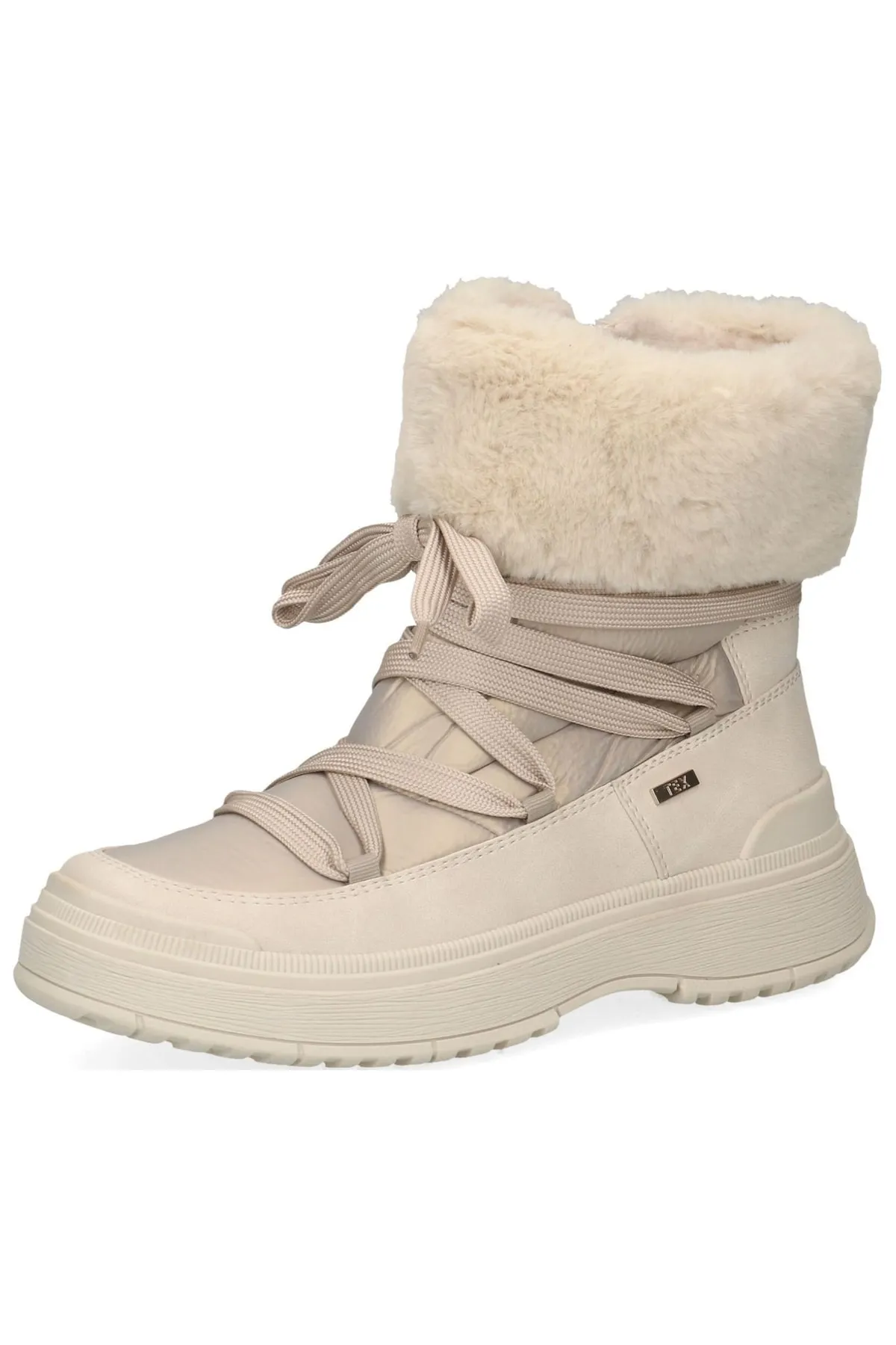 Caprice  Stiefelette - Beige - Flacher Absatz