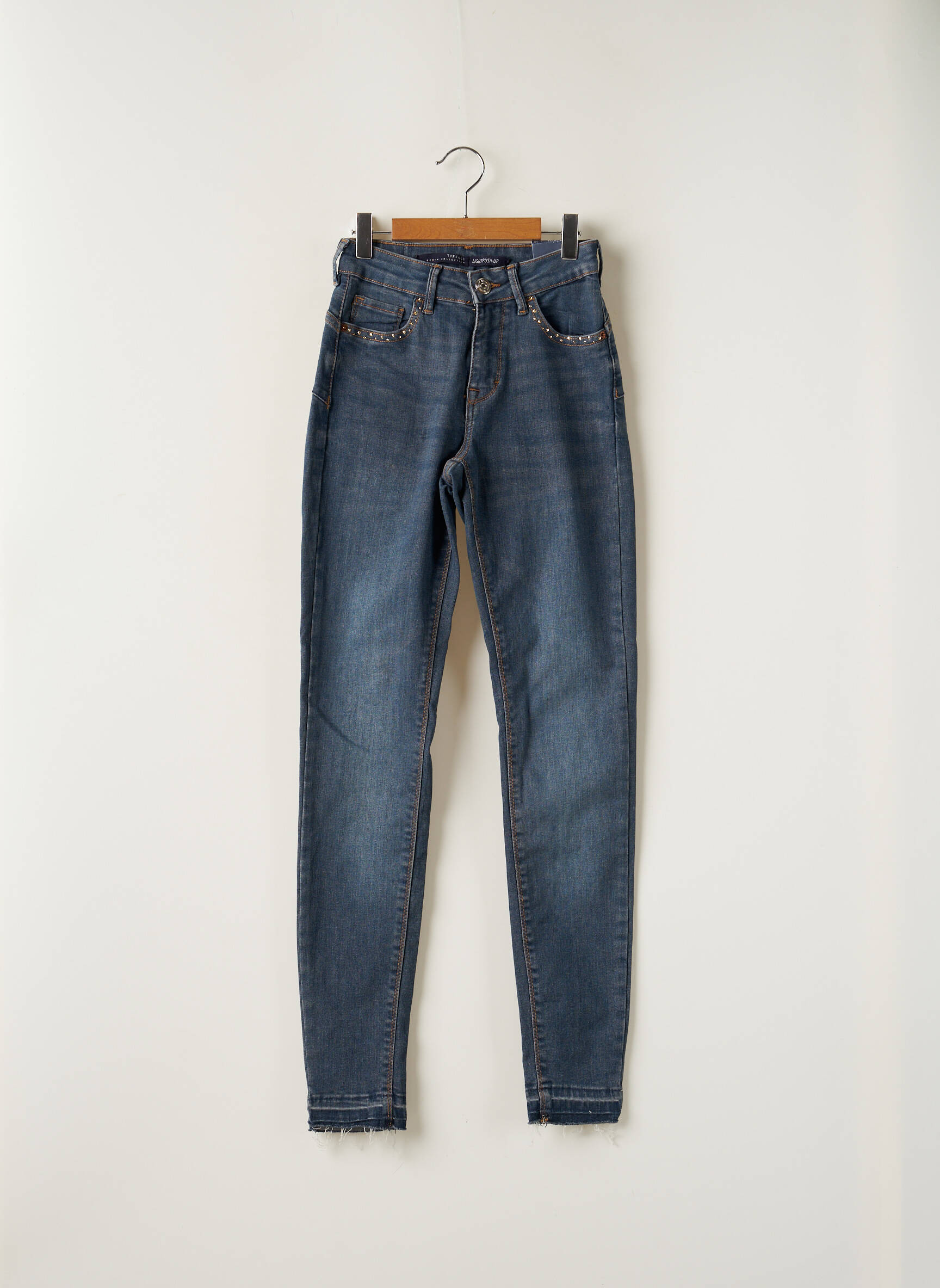 Tiffosi Jeans Skinny Femme couleur bleu