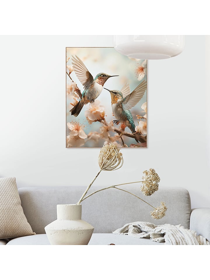 Orangewallz Gerahmter Kunstdruck 
