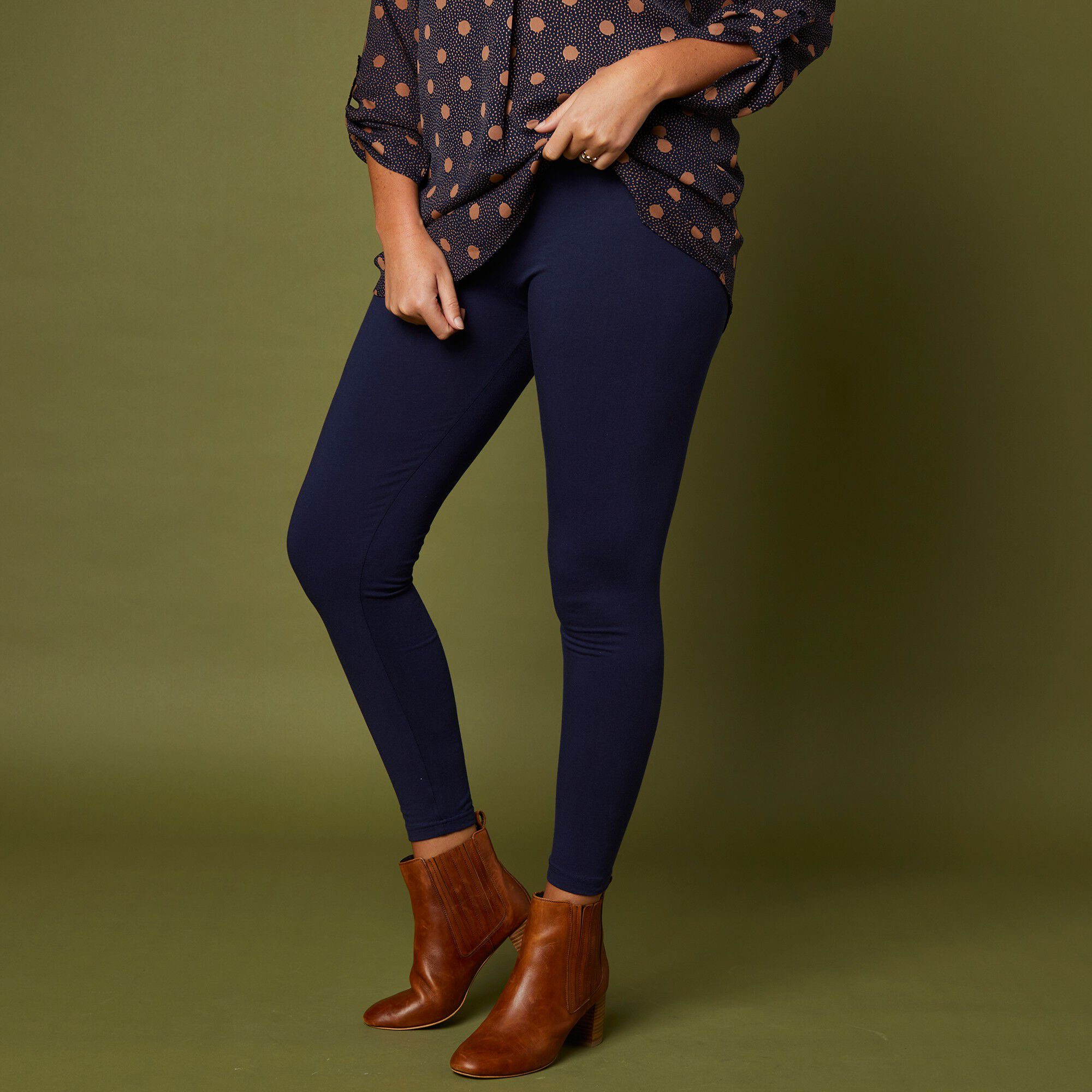Legging taille élastiquée