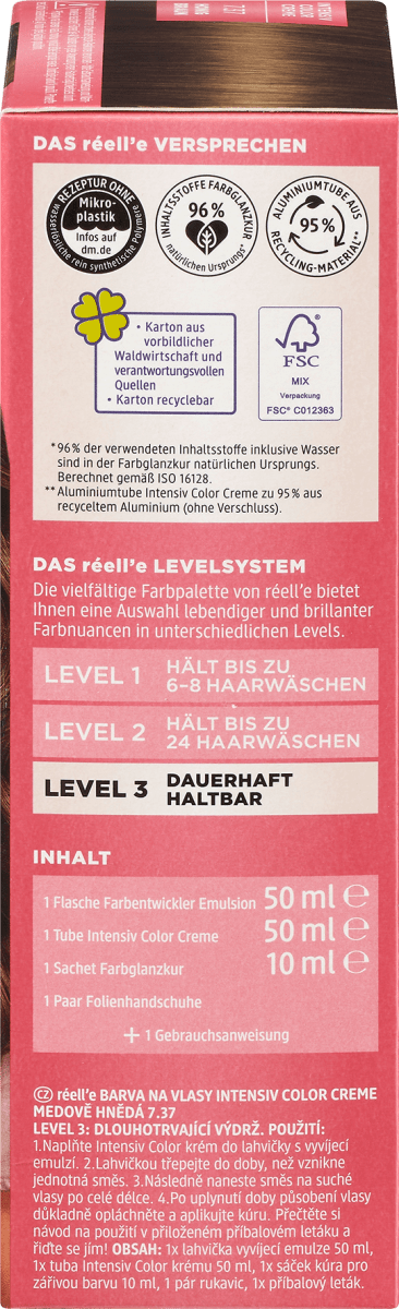 Int. Color 7.37 Honigbraun, 110 ml