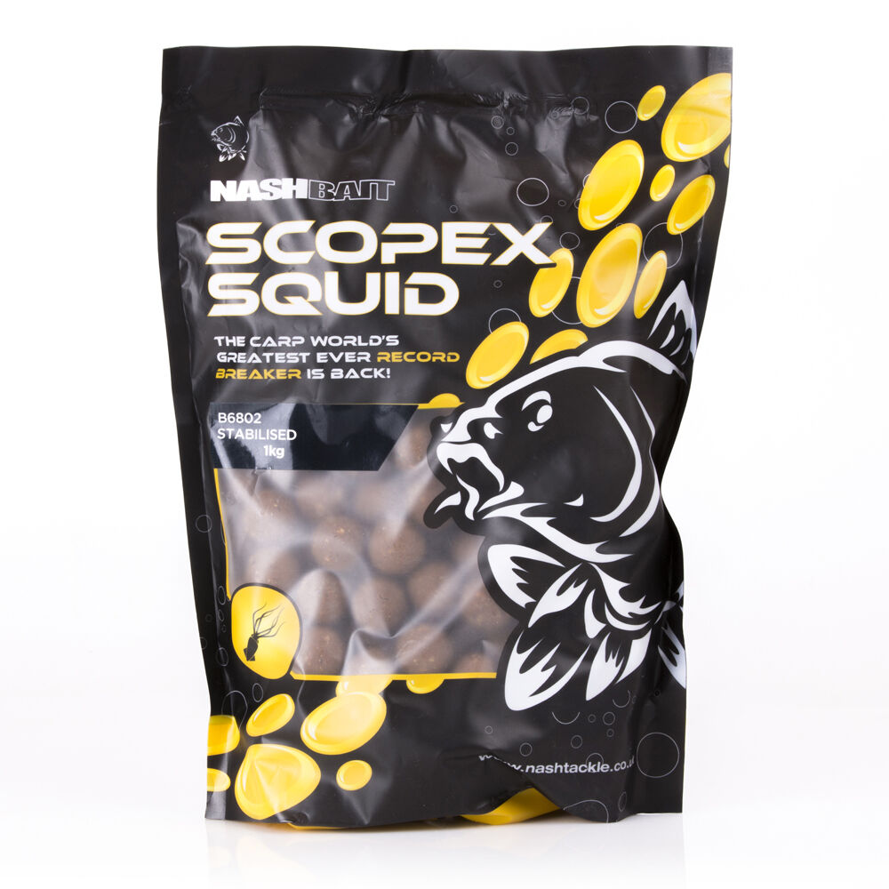 Nashbait Scopex Squid Stabilized Boilies 24mm