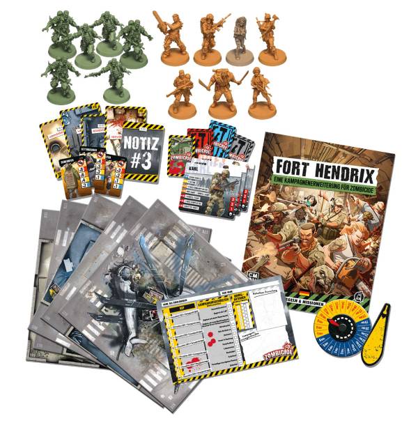 Zombicide 2. Edition – Fort Hendrix (Erw.)