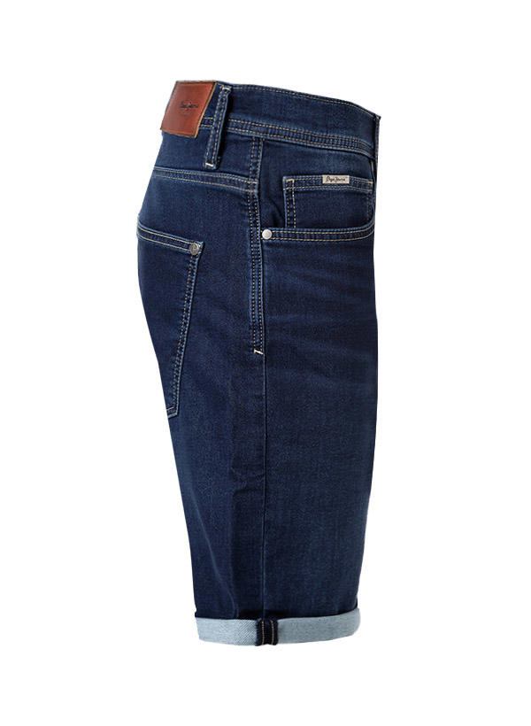 Pepe Jeans, Shorts, Slim Fit, Baumwoll-Stretch, jeansblau