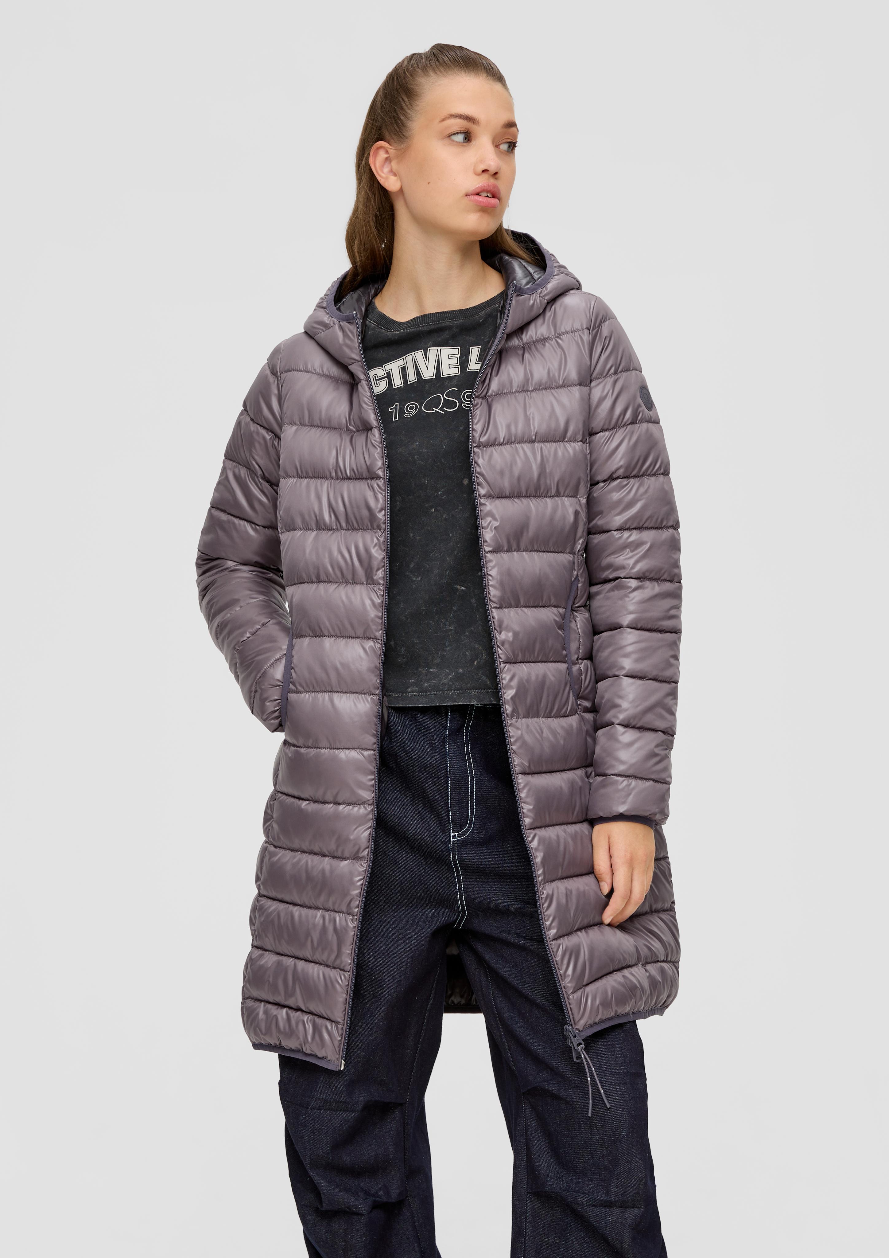 Steppmantel mit Kapuze  2130038-9213