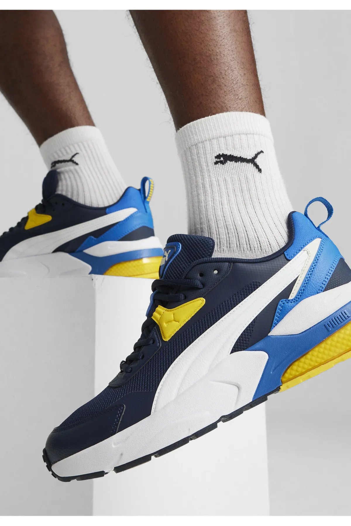 Puma  Sneaker - Blau - Flacher Absatz