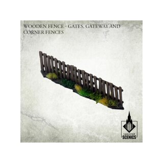 Poland 1939 Wooden Fence Gates, Gateway and Corner Fences