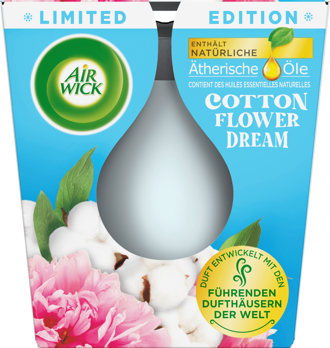 Duftkerze im Glas Cotton Flower Dream 105g, 1 St