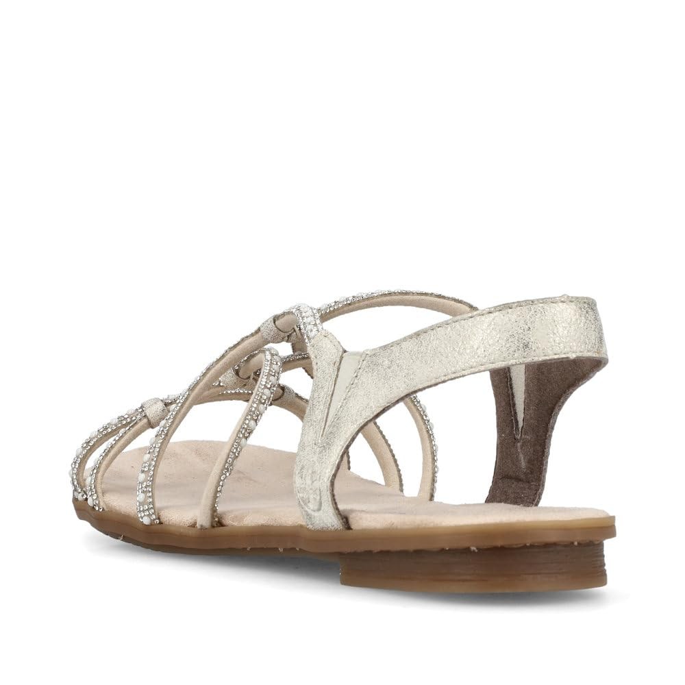 RIEKER Klassische Sandalen beige
