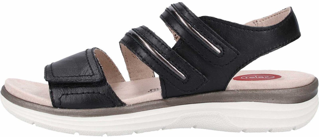 JANA Klassische Sandalen schwarz