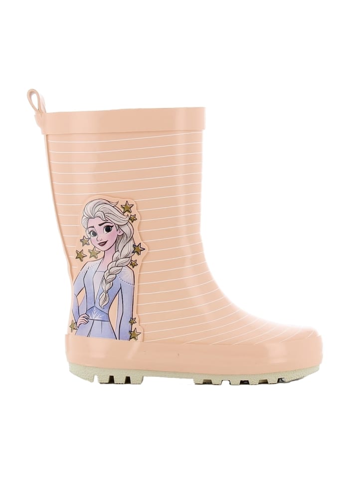 Disney Frozen Gummistiefel mit Die Eiskönigin Motiv, in Rosa, Anna und Elsa Design günstig kaufen