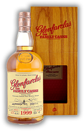 Glenfarclas The Family Casks 1999 Summer 2021 Glenfarclas The Family Casks 1999 Summer 2021  Jahrgang 99/21 - 0,7	 Liter - Vol 58,2%