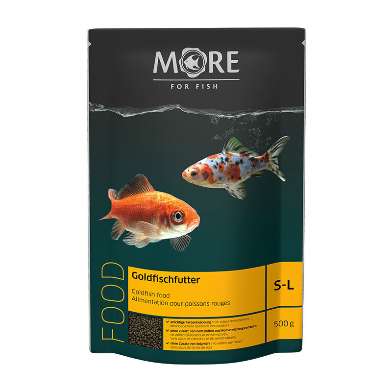 MORE Hauptfutter MORE FOR FISH Goldfischfutter 500 g