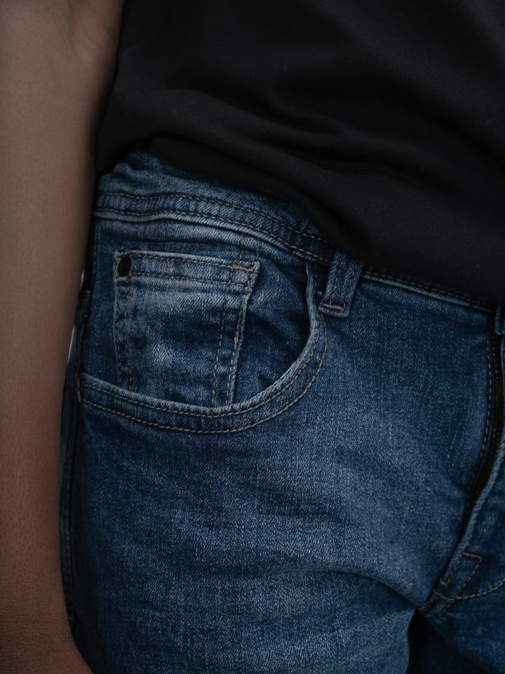 Petrol Industries Tapered Fit Jeans Turner Sequim in Blau günstig kaufen