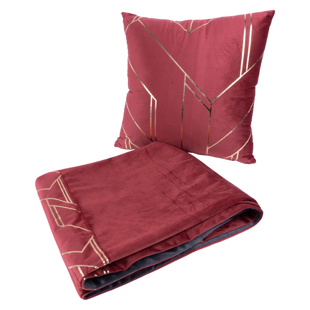 Gallazzo Coussin décoratif & couverture 100 lot de 2 Couverture