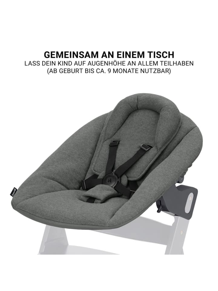 Hauck Beta Plus Natural 5-tlg. Newborn Set - Hochstuhl   in beige,grau günstig kaufen onesize