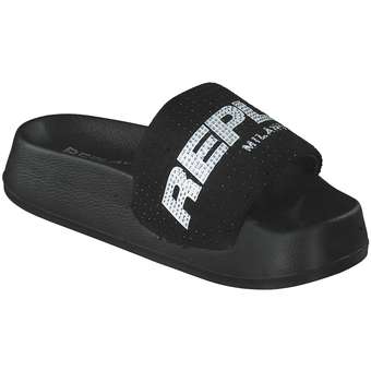 Replay New Lotty Pantolette in schwarz