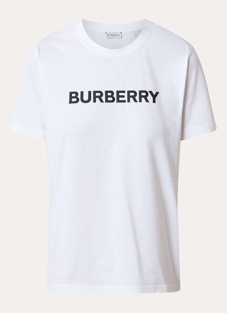 T-shirt Burberry Margot in cotone biologico con logo stampato