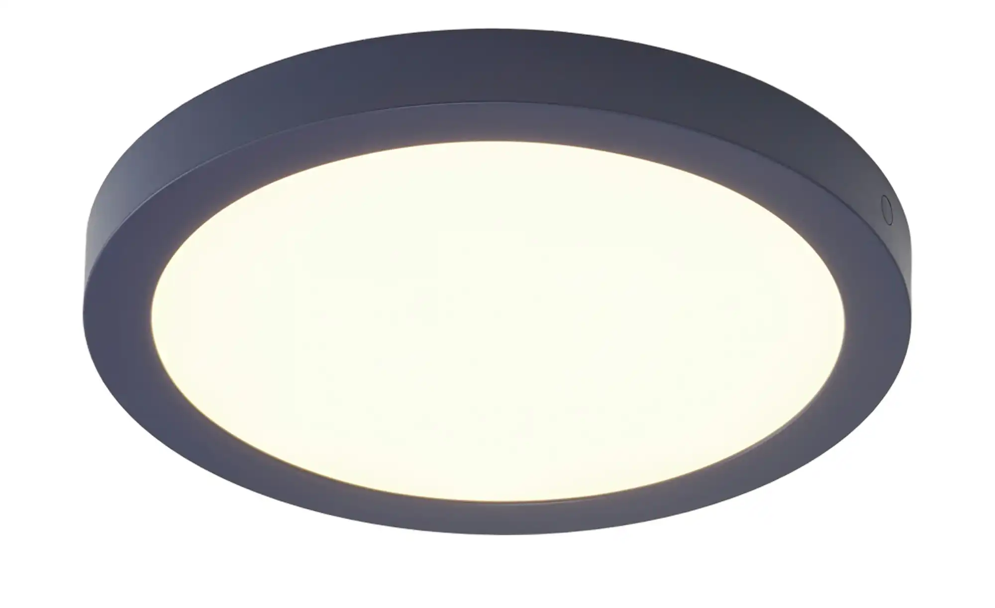 LED-Deckenleuchte, rund, dunkelblau
