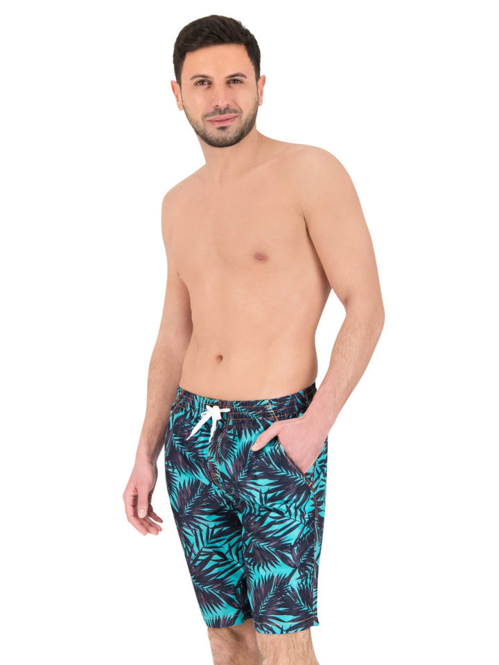 BECO the world of aquasports Badeshorts Badehose BECO-Basics Schwimmshorts in türkis-blau günstig kaufen