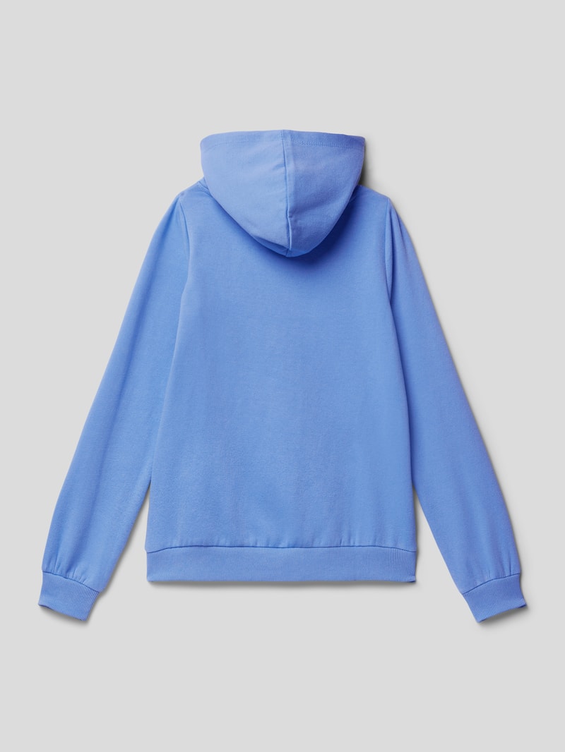 Hoodie mit Motiv-Stitching Modell 'NOOMI' in blau