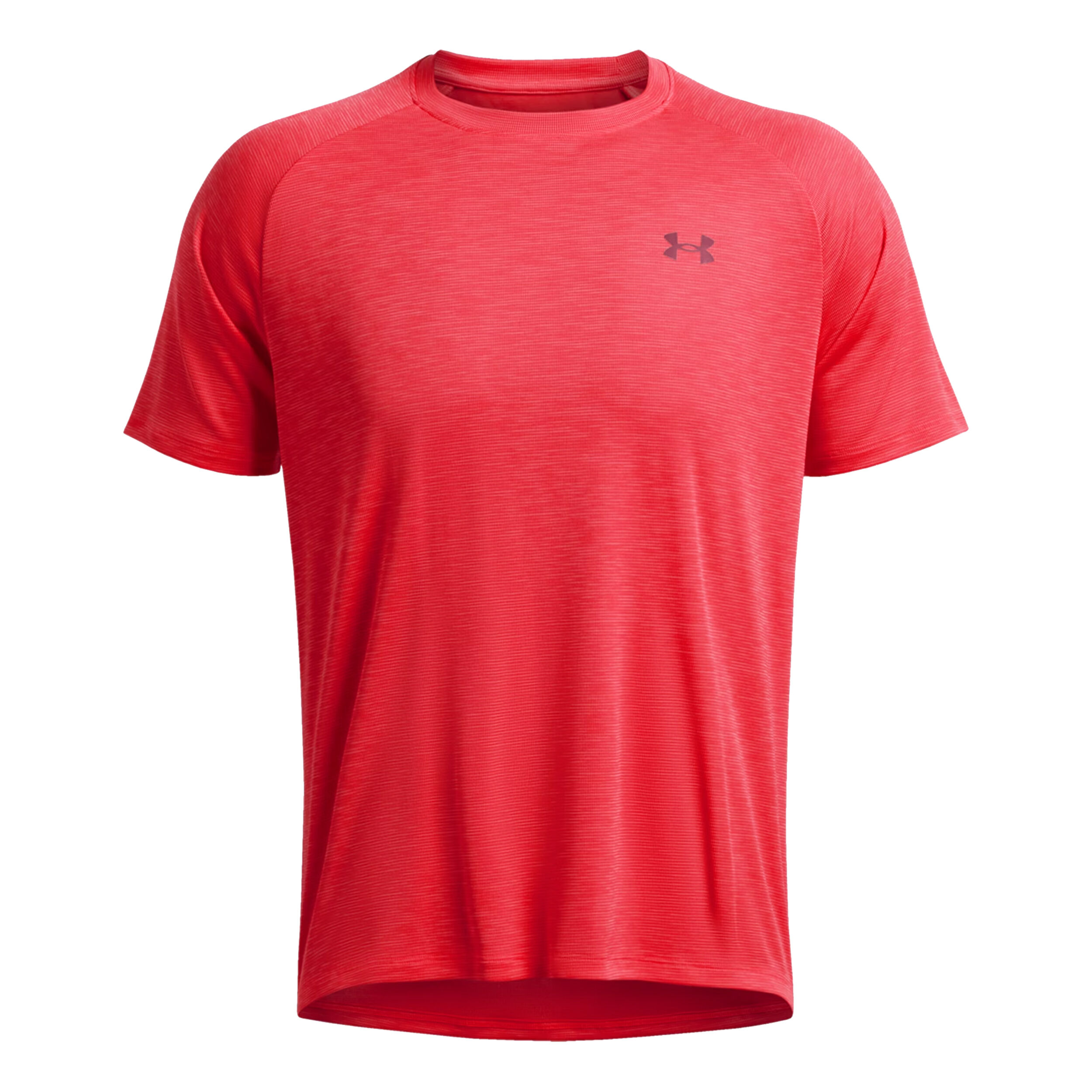 Tech Textured T-Shirt Herren - Rot
