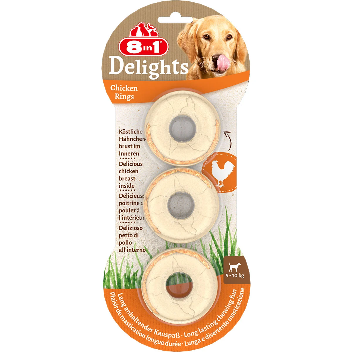 8in1 Delights Kauringe 3 Stück günstig kaufen bei ZooRoyal
