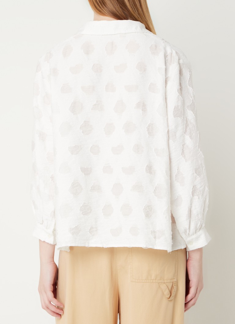 French Connection Freya blouse with V-neck
