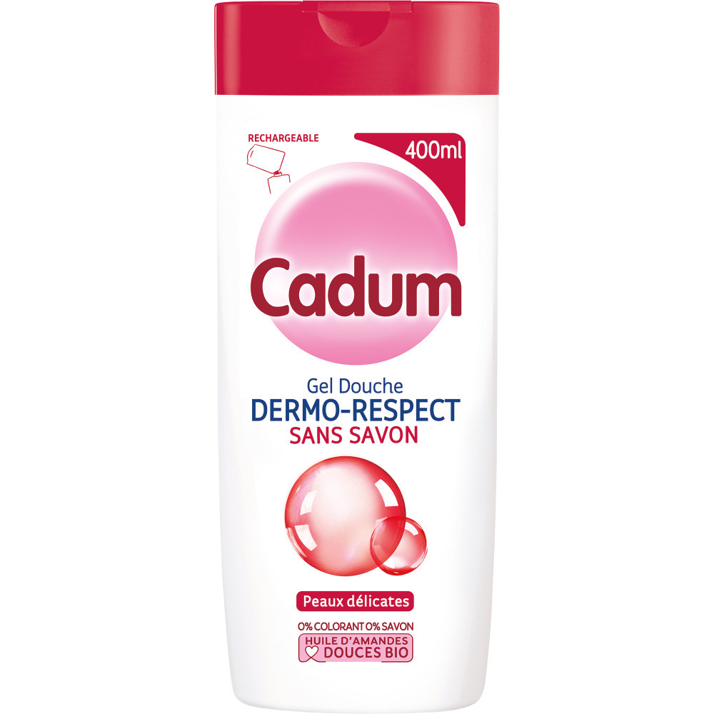 cadum Dermo-respect Gel Douche à l'huile d'amandes douces bio