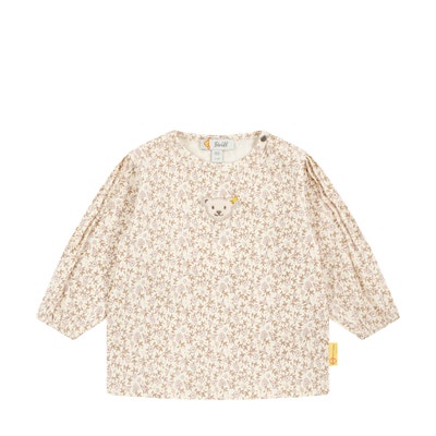 Tunika langarm, beige für Mädchen