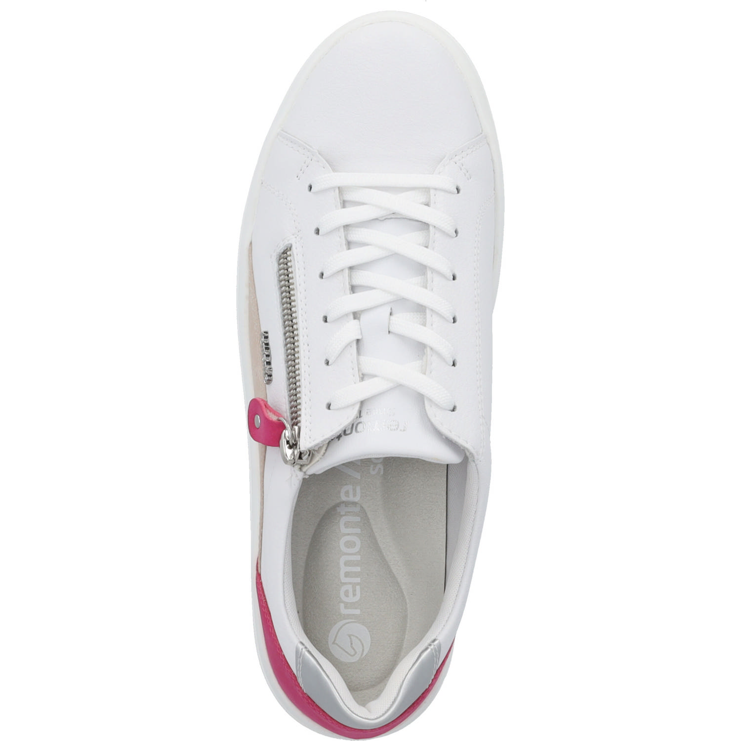 Remonte D1C01, Schnürschuhe, Damen, Weiß